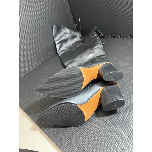 Donald J Pliner Leore Over-the-Knee Boot Pewter Gray Size 6 Womens MSRP $400 - Picture 7 of 10